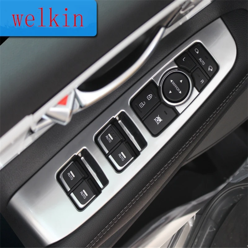 

WELKINRY For Kia Sorento Prime UM 3rd Gen 2015 2016 2017 2018 2019 2020 Car Armrest Door Window Lifter Regulator Switch Trim