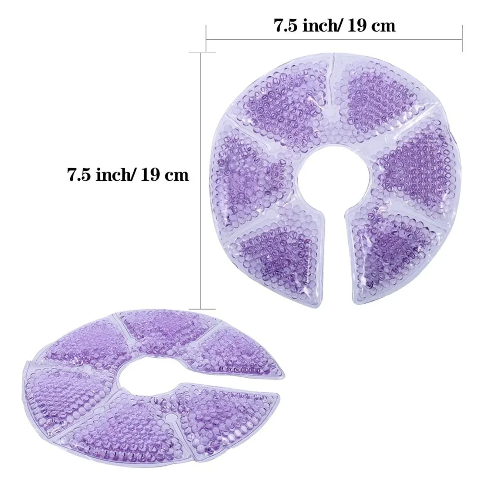 1PC Breast Therapy Pad Bead Ice Gel Pack Hot Cold Compress for Nursing Mother Breast Problem Dredge During Lactation breast pads milk pads