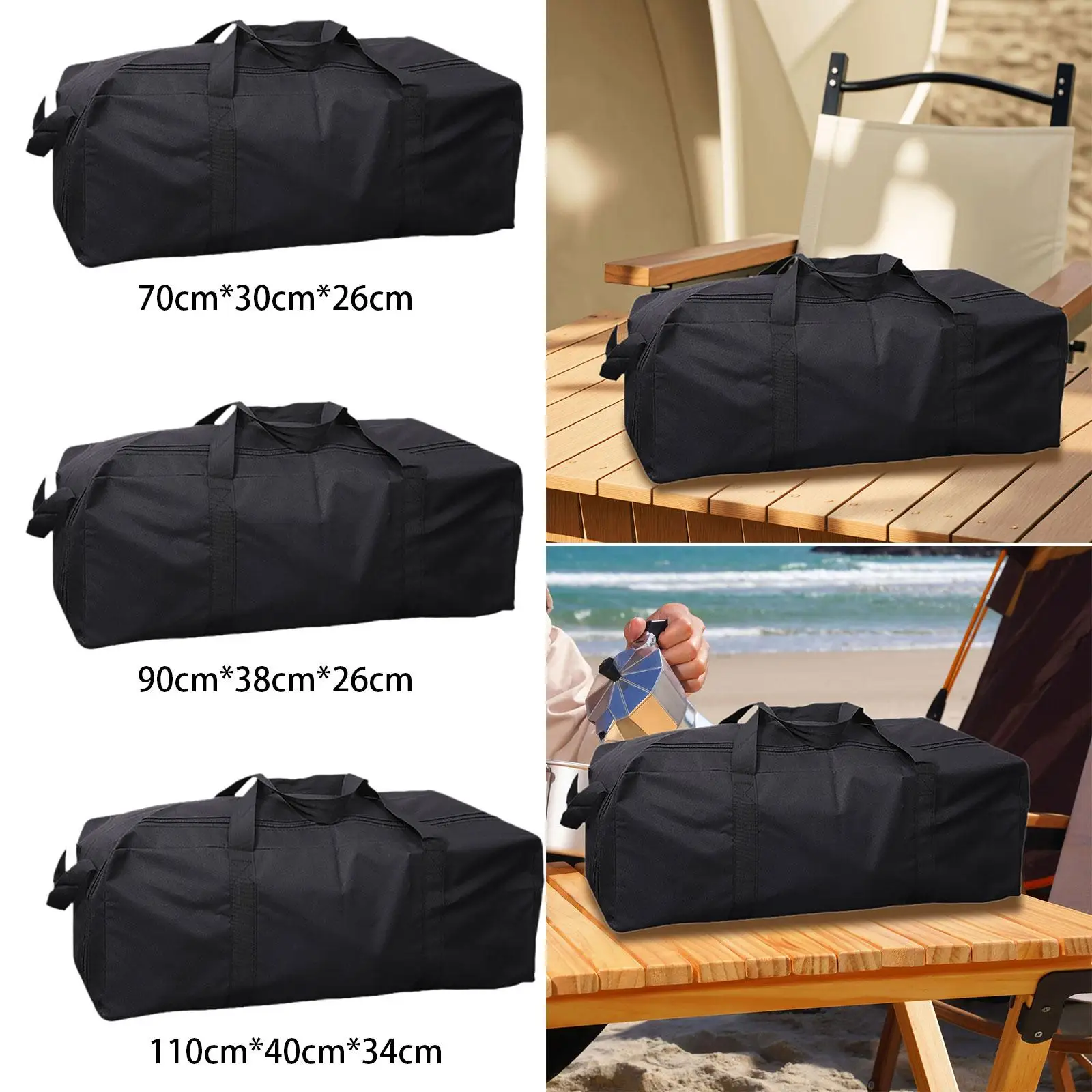 Folding Chair Bag Tent Storage Bag Water Resistant Carry Bag Camping Equipment