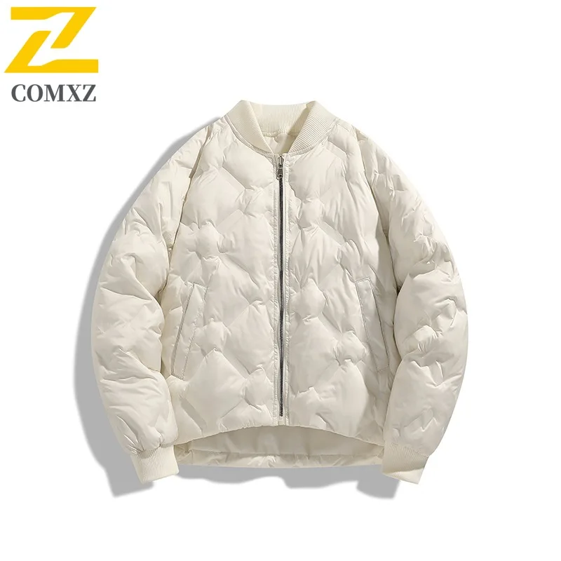 COMXZ Men's Chaqueta 3-In-1 Detachable Windproof Waterproof Ski Work Biker Jacket Hiking Breathable Scratch Resistant Outerwear