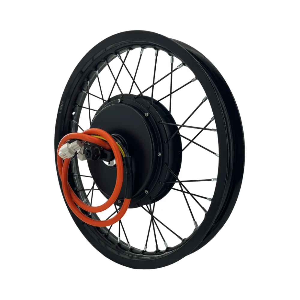 QS 205 50H V3 6000W Hub Motor For Electric Moped with 1.85*19inch Wheel