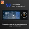 Tuya Zigbee Wifi Bluetooth HD LCD Wall Switch Touch Panel Smart Home Multi-function Light Curtain Remote Central Controller 1