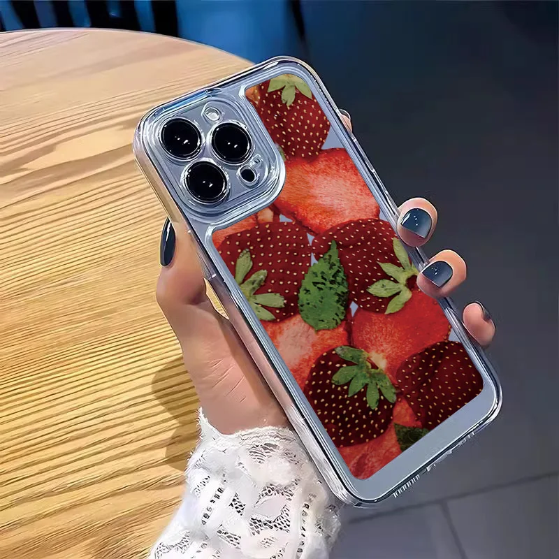 Korean Style Strawberry Phone Case