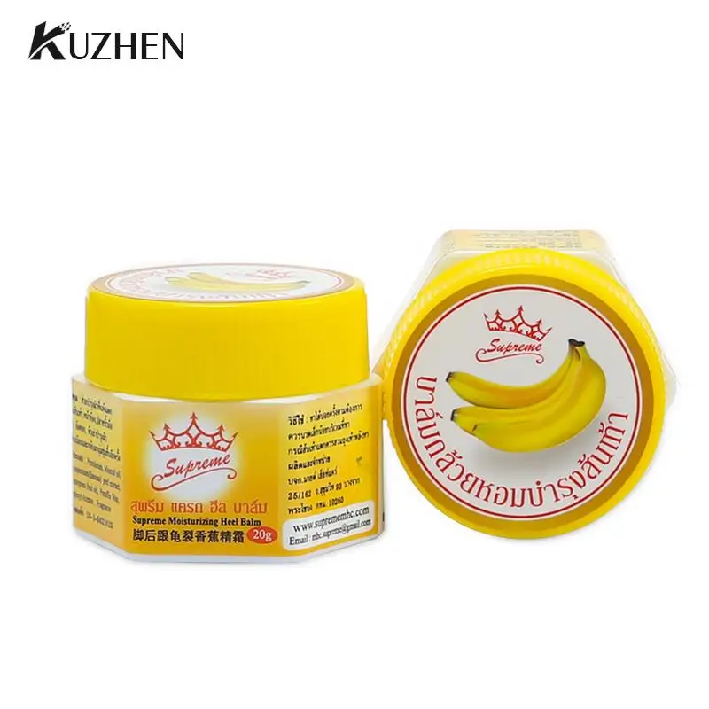 

Foot Natural Banana Oil Anti-Drying Crack Cream Exfoliating Dead Skin Remover Foot Care