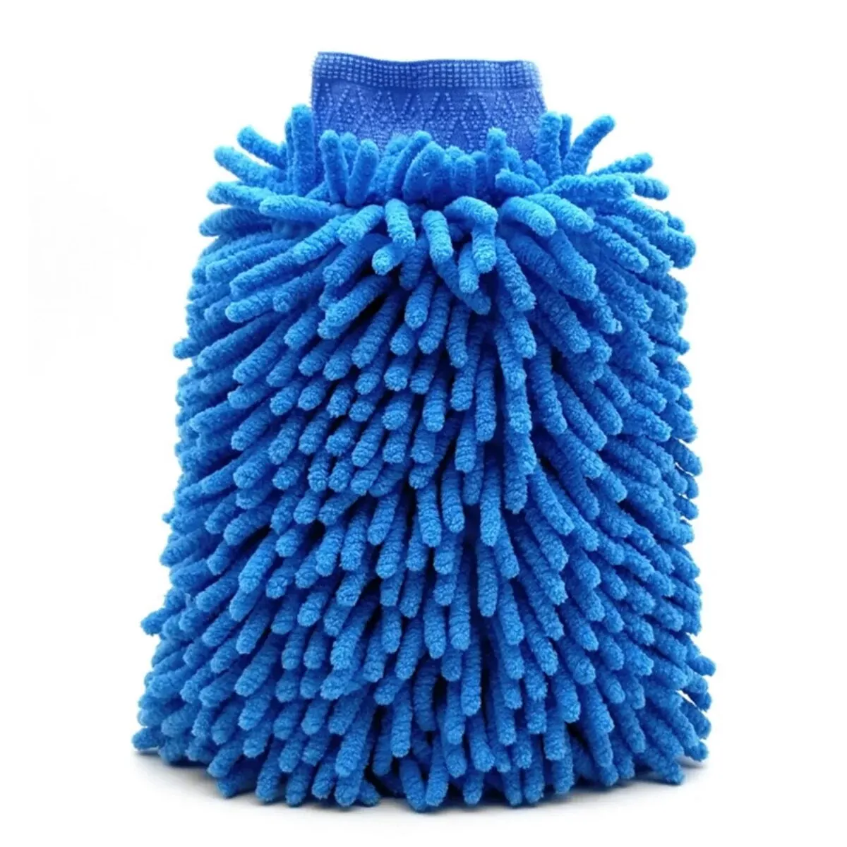 Ultra-Absorbent Double-Sided Microfiber Car Wash Mitt - Scratch-Free Chenille Cleaning Glove