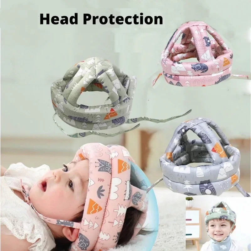 Baby Safety Helmet Head Protection Headgear Toddler Anti-fall Pad Children Learn To Walk Crash Cap head protector