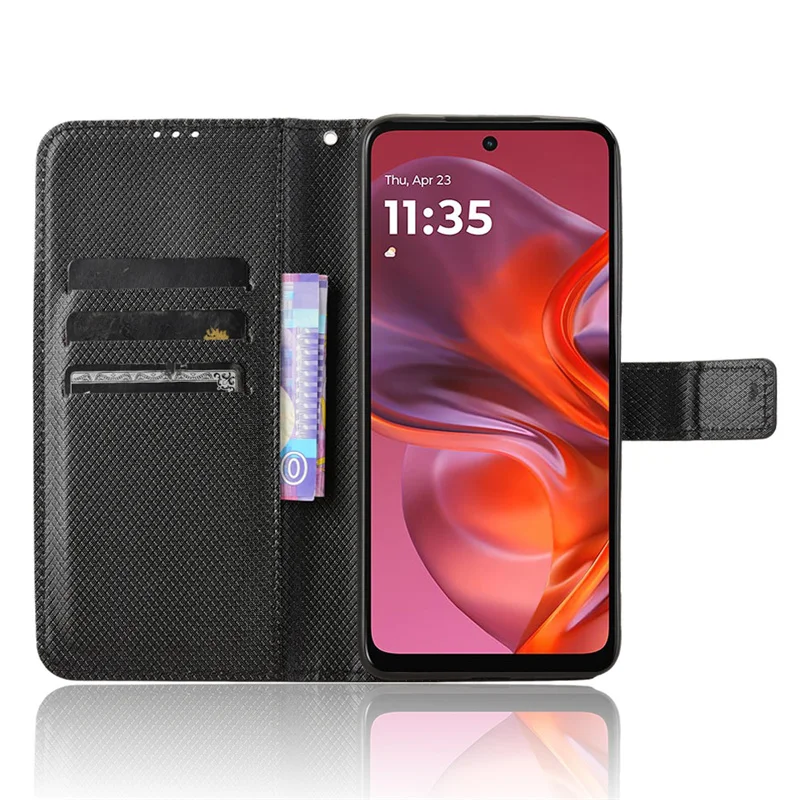 Luxury Leather Magnetic Flip Wallet Phone Case Cover