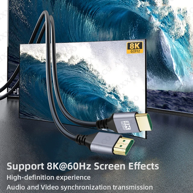 8K Fiber Optic HDMI Cable (Support PS5 4K 120Hz), cable hdmi ps5