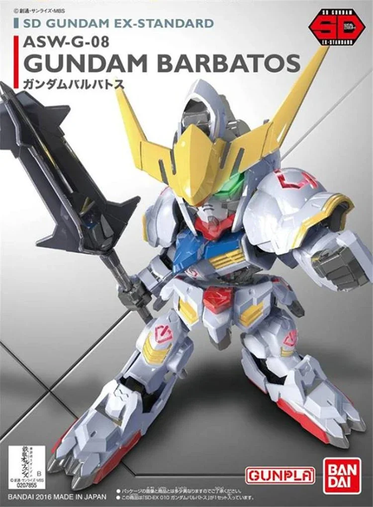 Bandai Gundam zestaw modeli do składania figurka Anime