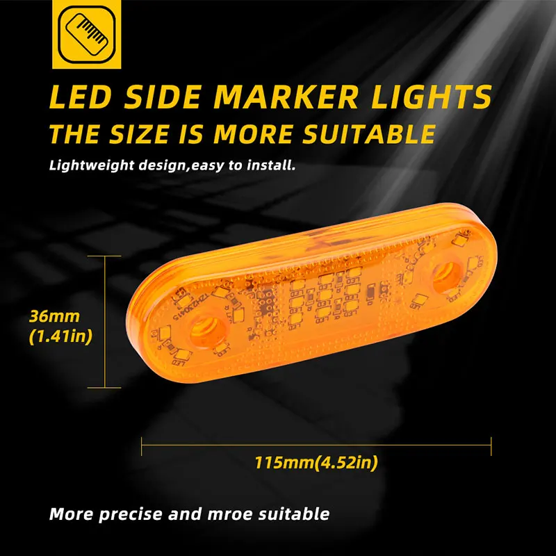 2pcs �����̴� �� Ʈ�� ���� ��ȣ ���� ��Ʈ�κ� �� ����� ���� ���� 12v 24v LED ǥ�� �� Ʈ�� �̵�