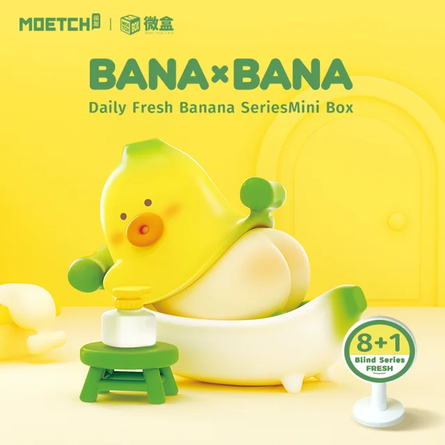 Introducing Moetch BANAxBANA Daily Fresh Banana Series Blind Box Toys!