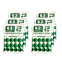 2-Way Humidity Control Packs Size 4g/ 8g, 62% RH for Curing&Storage Flower Buds, Herbs Moisture Balancer, Hydration Packets 1
