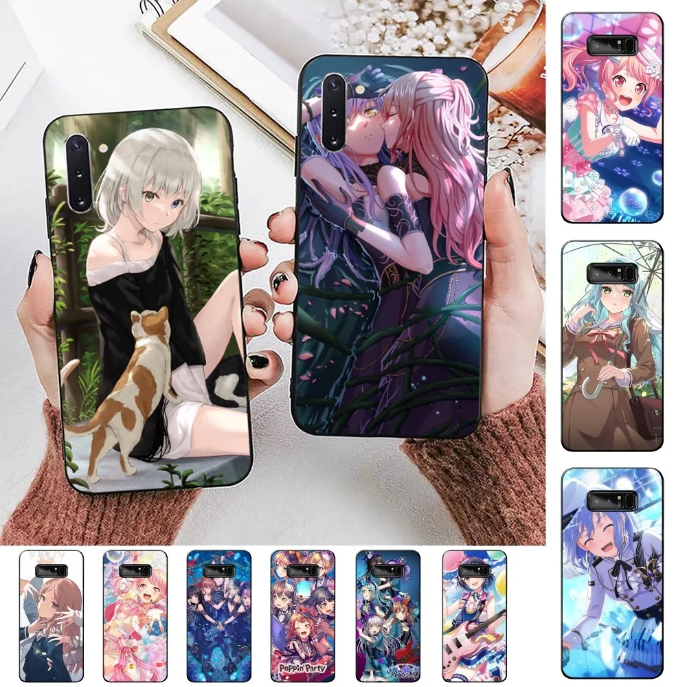 Custodia Per Telefono Bang Dream Per Samsung Note 8 9 10 20 Pro Plus Lite M 10 11 20 30 21 31 51 A 21 22 42 02 03