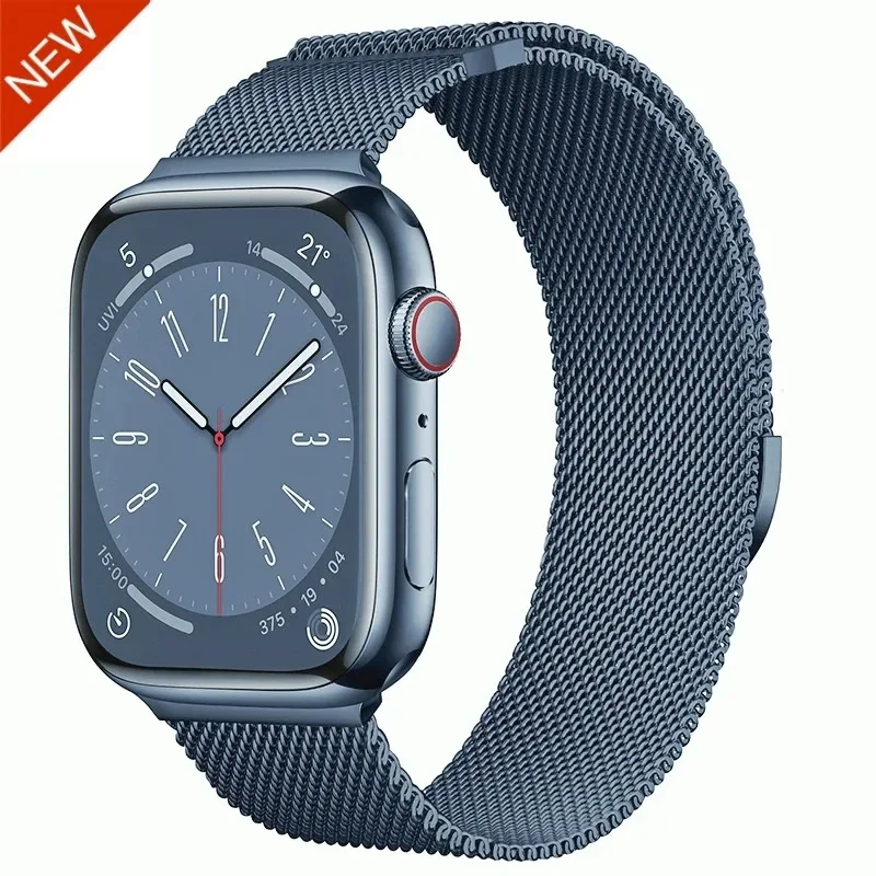 Milanese Loop Magnetic Metal Watch Strap - Elegant Design for Versatile Compatibility