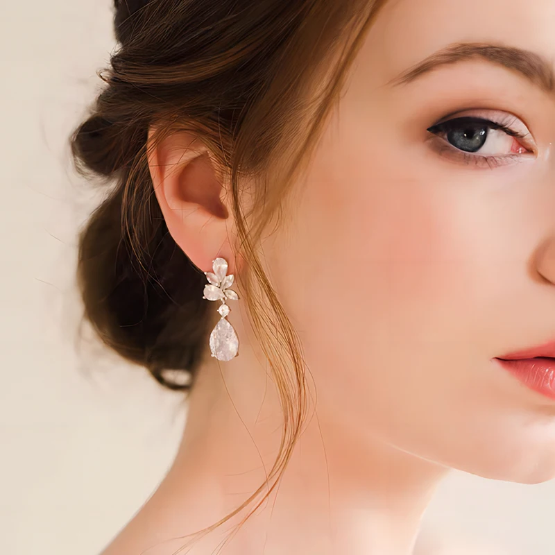 【STONEHENgE】Silver Material Water Drop Earrings SC25A37E 51joatvaJOL._SY300_QL30_.jpg