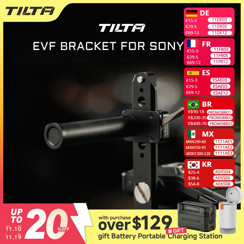 TILTA ES-T20-EB EVF Bracket for Sony FX6: A Practical Guide to Mounting ...