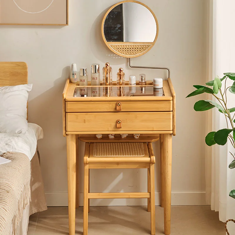 

Container Shelf Dressing Table Storage Box Mirrors Dollhouse Dressing Tables Organizer Hairdresser Toaletka Household Items