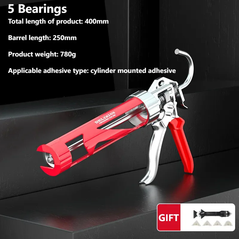 5BearingSoftGlueGunStructureGlueGunLaborsavingGlueGun