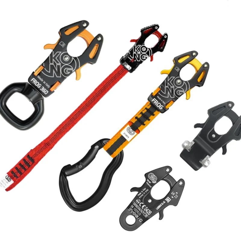 Outdoor sports Kong Frog Device Mountain Climbing Automatic