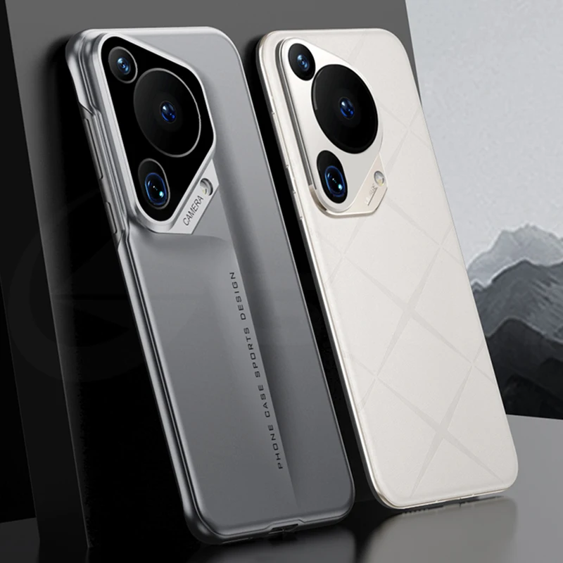 Luxury Blade Armor Plastic Case For Huawei Pura P70 Ultra Pro + Camera Protectiv