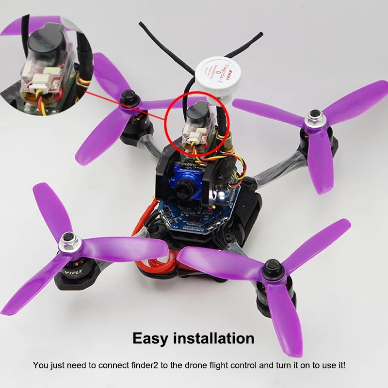 Vifly Finder2 Drone with High Volume Buzzer And Built-in Light Sensor FPV Support for Fixed Wing Aircraft thumbnail 4