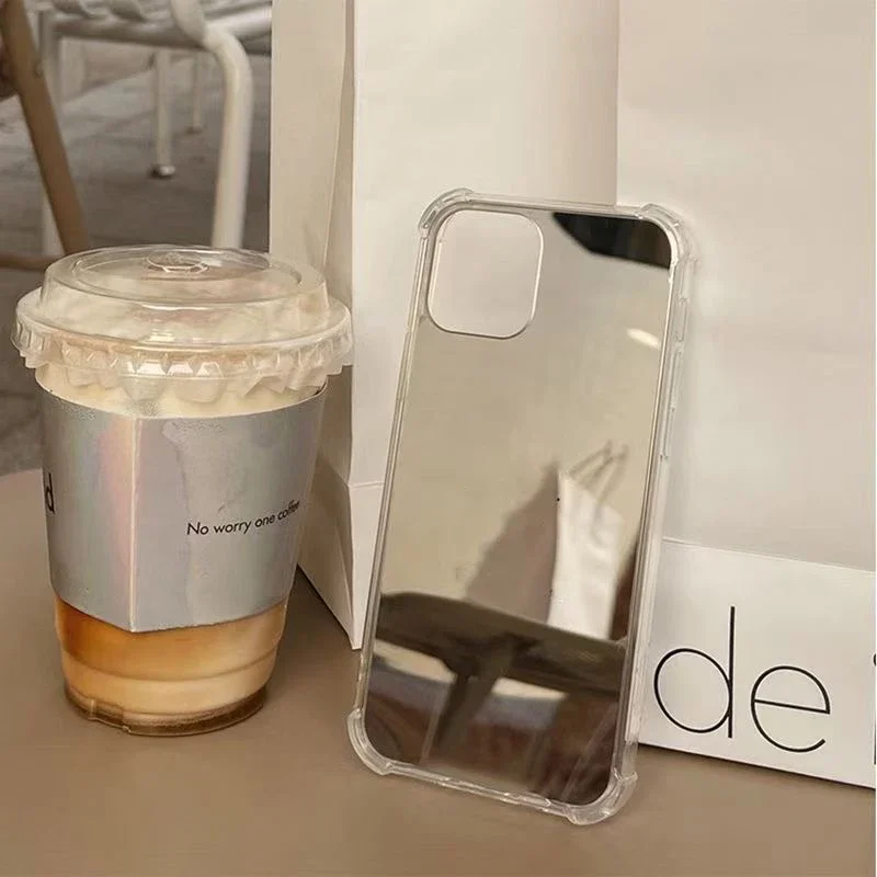 Premium Acrylic Mirror Finish Phone Case - Ultra-Durable, Scratch Resistant Design