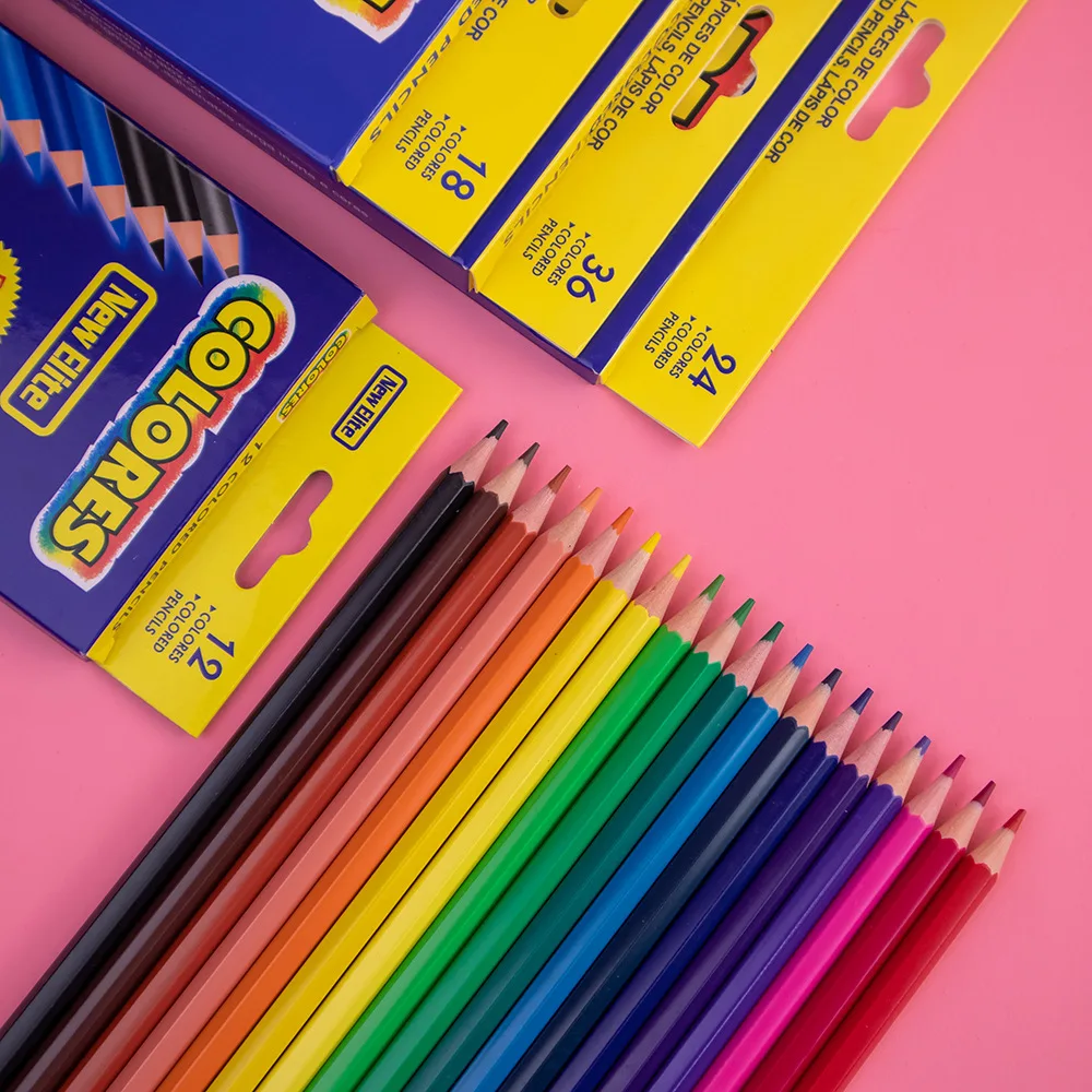 Oil Pastels 12/18/24/36/48 Colors Crayons Colored Pencil for Children Professional Drawing Sketching Student School Art Supplies oil pastels