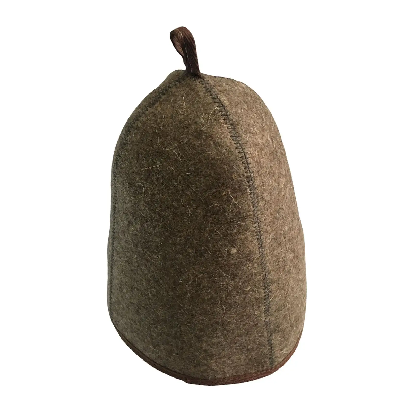 1x Sauna Hat 3mm Thick Anti Heat Headgear Banya Russian Style Wool Felt Shower Cap for Men Women Shower Bathing Accessories 3