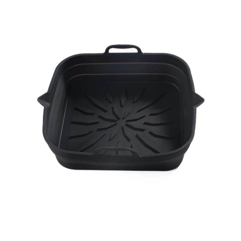 Silicone Reusable Baking & Frying Tray with Liner and Pizza Mat