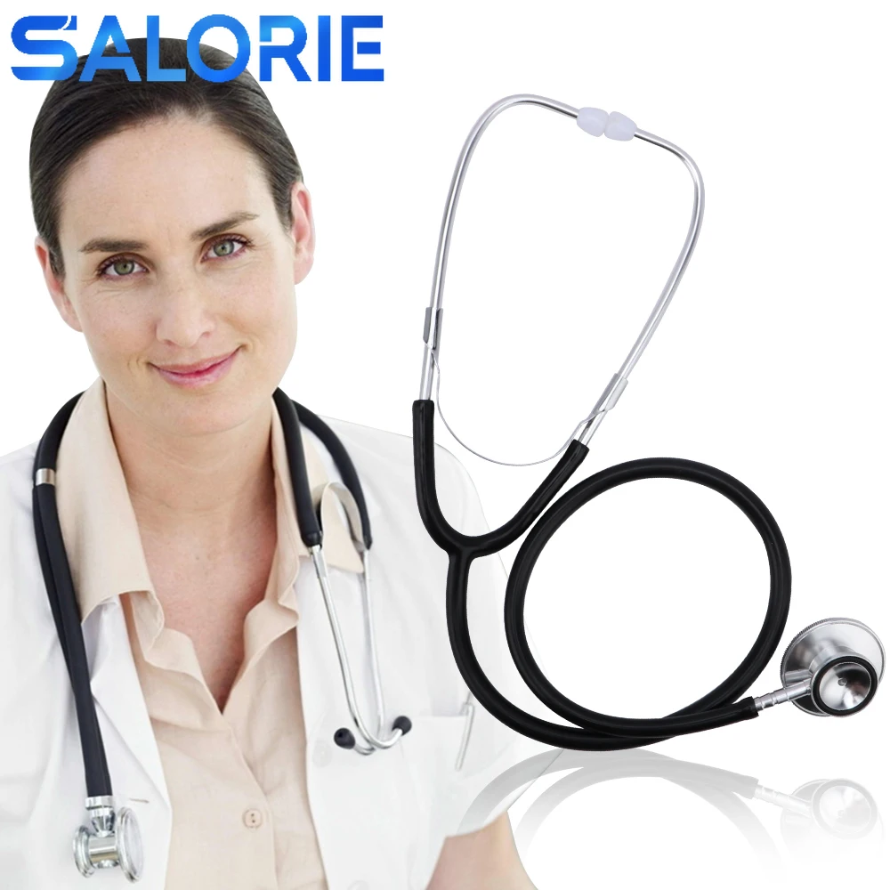 Double Head Stethoscope Professional Cardiology Stethoscope Doctor Medical Equipment Student Vet Nurse Devices Accessorie Kit