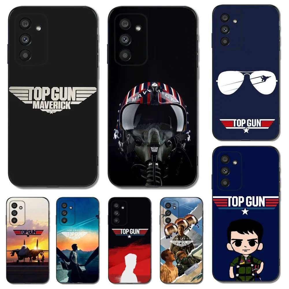 Custodia Per Telefono M-Maverick Movie Top Gun Per Samsungs23,S22,S21,S20 Ultra Pro S10,S30Plus,20 Cover Ultra Nera