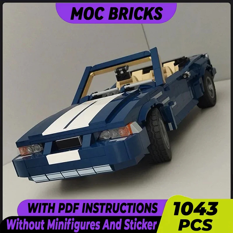 

City Supercar Model Moc Building Bricks Speed Champion 10265 Technology Modular Blocks Gifts Christmas Toys DIY Sets Assembly