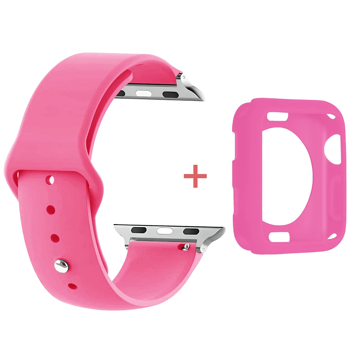 Premium TPU Watch Case & Stylish Strap with Screen Protector