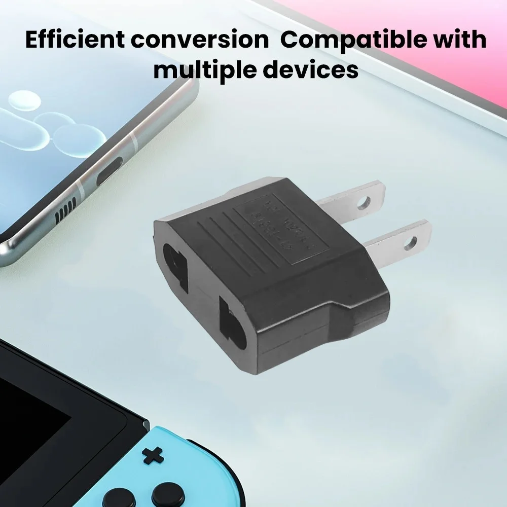 3/5/10pcs Newest EU to US USA Travel Plug Adapter European Converter Power Plug Adaptor Universal Electrical Sockets Converter