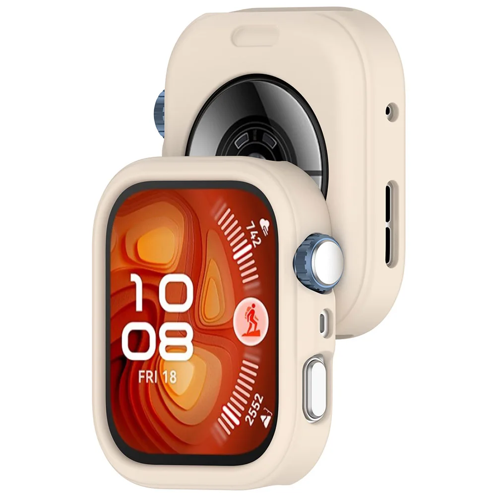 Durable Silicone Protective Case for Smartwatch with Screen Protector