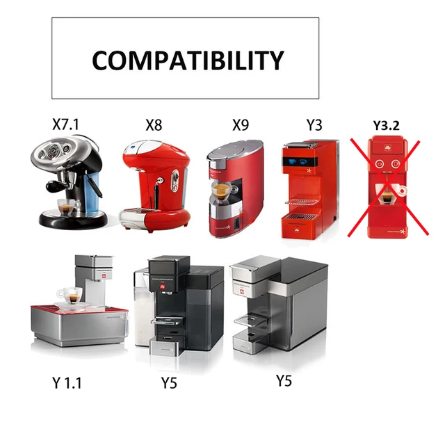 Icafilas Restible Coffee Capsule Szűrő Illeszkedik Illy Kávéfőzőhöz Refiliable Rozsdamentes Acél Kávé Kapszula Tamper Kanál - Image 6