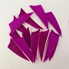 50Pcs 2Inch IBOUNFOX Arrow Fletching Turkey Feathers for Archery Arrows Vanes Right /Left Wings DIY Archery Accessories 3