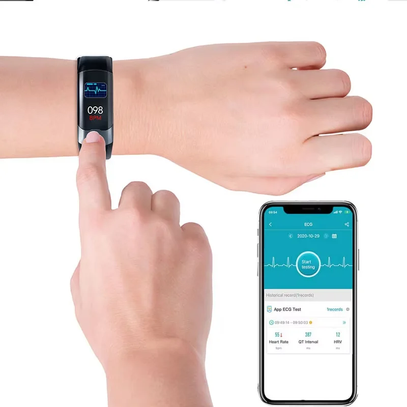 Smart Watch H02 Pro Non invasive Blood Glucose Blood Pressure Oxygen Electrocardiogram Heart Rate Sleep Monitoring