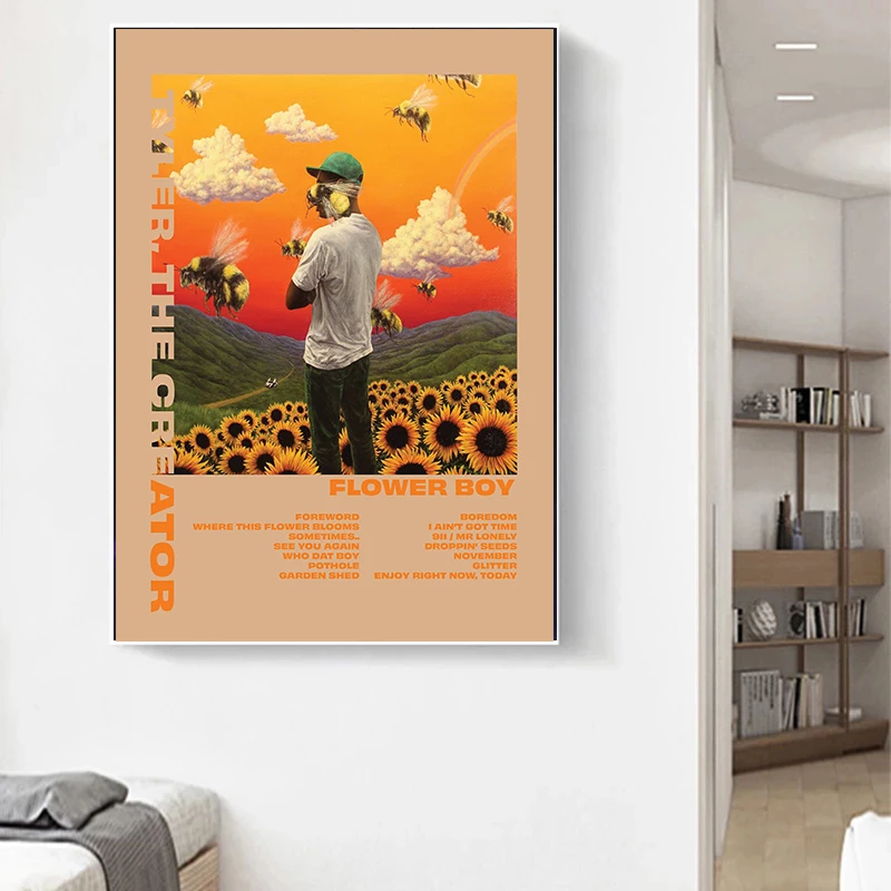 004_Tyler The Creator Poster, Lonely, Aesthetic Room Decor, Tyler