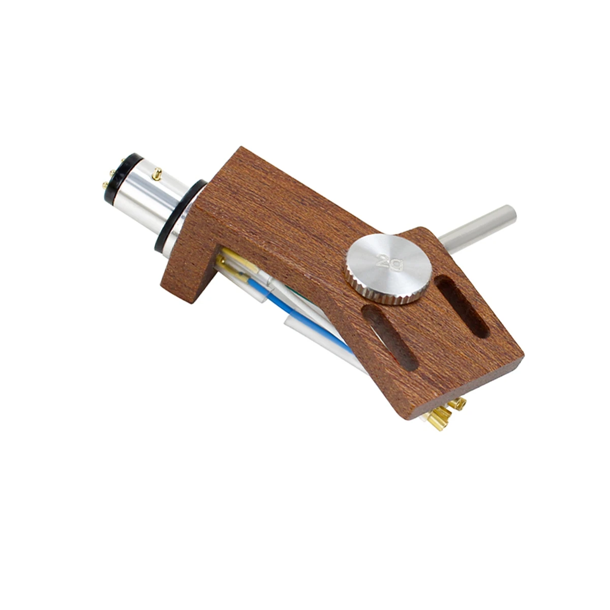 Supporto In Legno Phono In Vinile Con Copertura In Phono Ad Angolo Curvo A 4 Colori