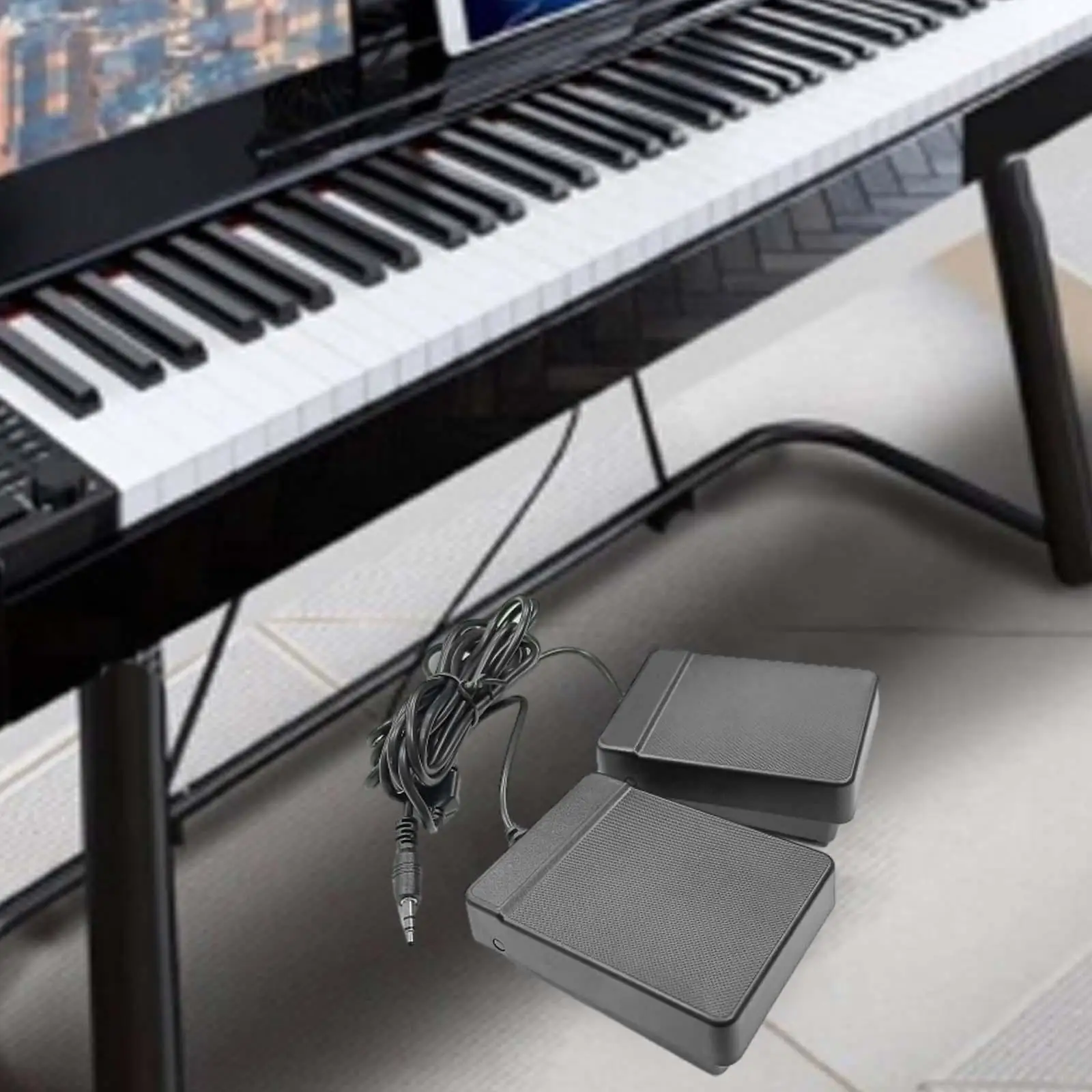 Pedal for Musical Instruments Sustain Pedal Nonslip Universal for Electric Pedal for Musical Instruments Sustain Pedal Nonslip Universal for Electric