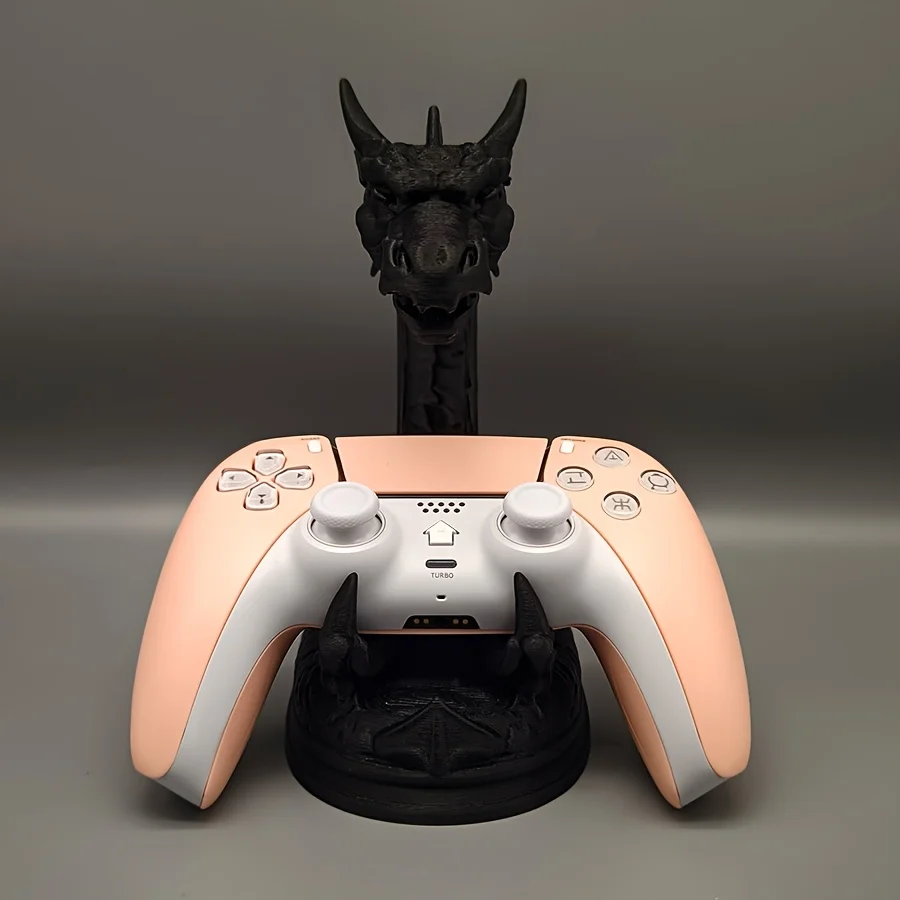 드래곤 게임 컨트롤러 스탠드, 수제 방 장식, 친구 생일 선물, 파티 액세서리, Xbox PS 스위치 게임패드 호환