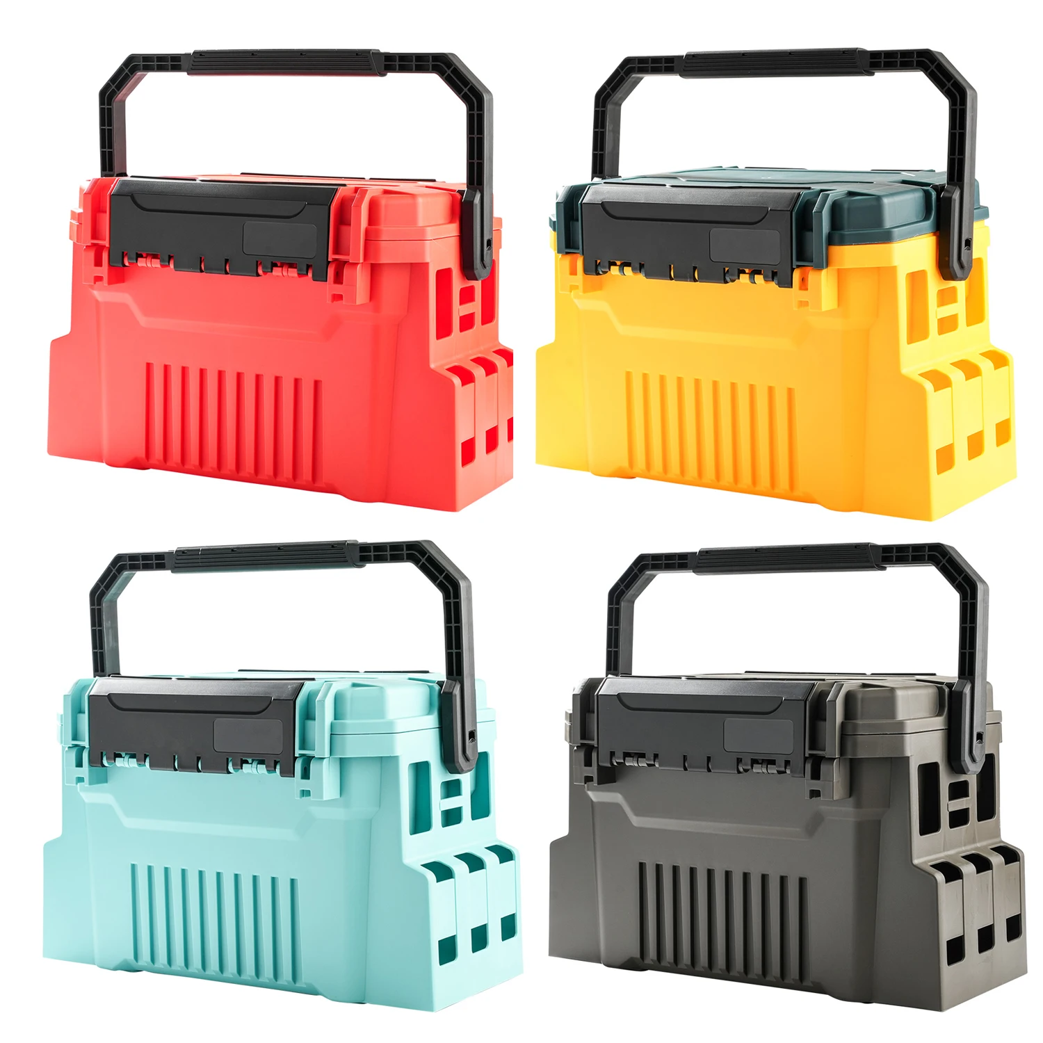 Fishing Tackle Box 20L with egi box Multifunction for seawater Fishing