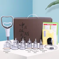 Chinese Cupping Therapy Set Body Massage Cupping Set with Pump&Extension Tube,12 Suction Cupping Cups Vacuum Therapy Massager 2