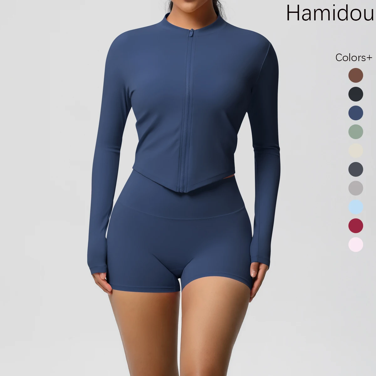 Yoga Suit Sports Set Quick-Drying Gym Leggings Set Yoga Shirt Push Up Workout Clothes Women Waist Women Sport Shorts