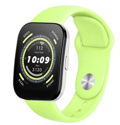 22mm Silicone Strap - Soft Replacement Wristband Bracelet for Bip 5 (Lime)