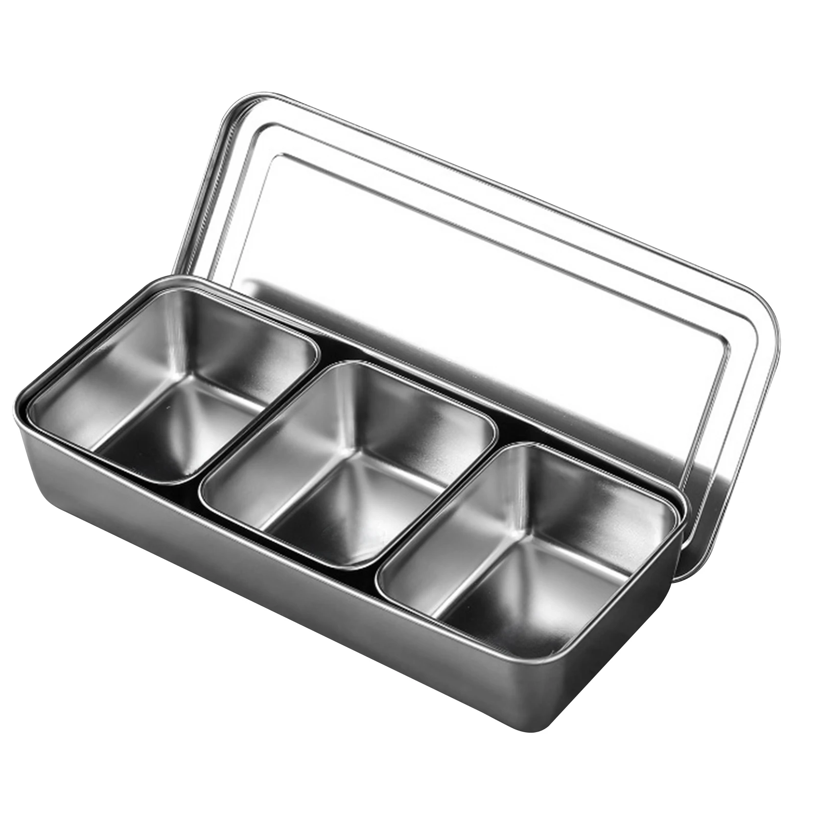 

Кухонный Контейнер для хранения продуктов, 3 отделения