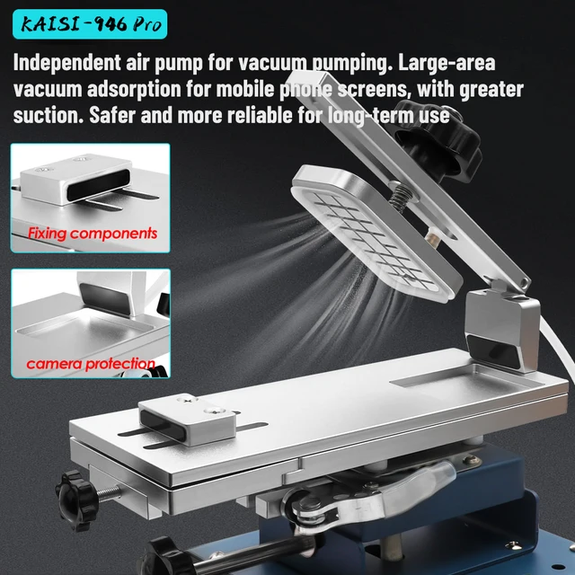 سخان وفاصل شاشات Kaisi 946Pro – دوران 360 درجة في جميع الاتجاهات مع ميزة الميلان 5