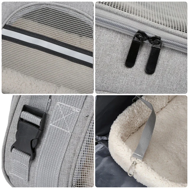 Cat Bags Portable Dog Carrier Bag Mesh Breathable Foldable Cats Carrier Bag Travel Breathable Transport Handbag Pet Travel Bags 3