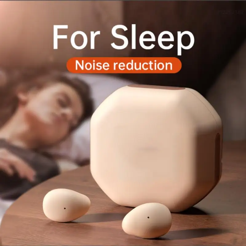 Wireless Earbuds for Sleeping invisible Small Bluetooth Eraphones Mini Comfortable in-Ear Sleep Noise Cancelling TWS Headphones